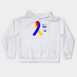 World Down Syndrome Day Kids Hoodie